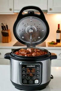 Bœuf Bourguignon au Cookeo