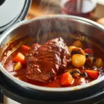 Bœuf Bourguignon au Cookeo