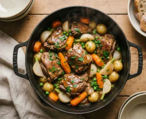Plat fini prêt à servir