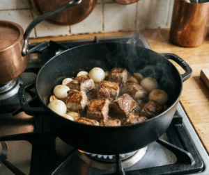 Saisir l’agneau