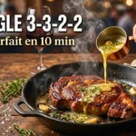 Steak de Bœuf Poêlé au Beurre à l'Ail