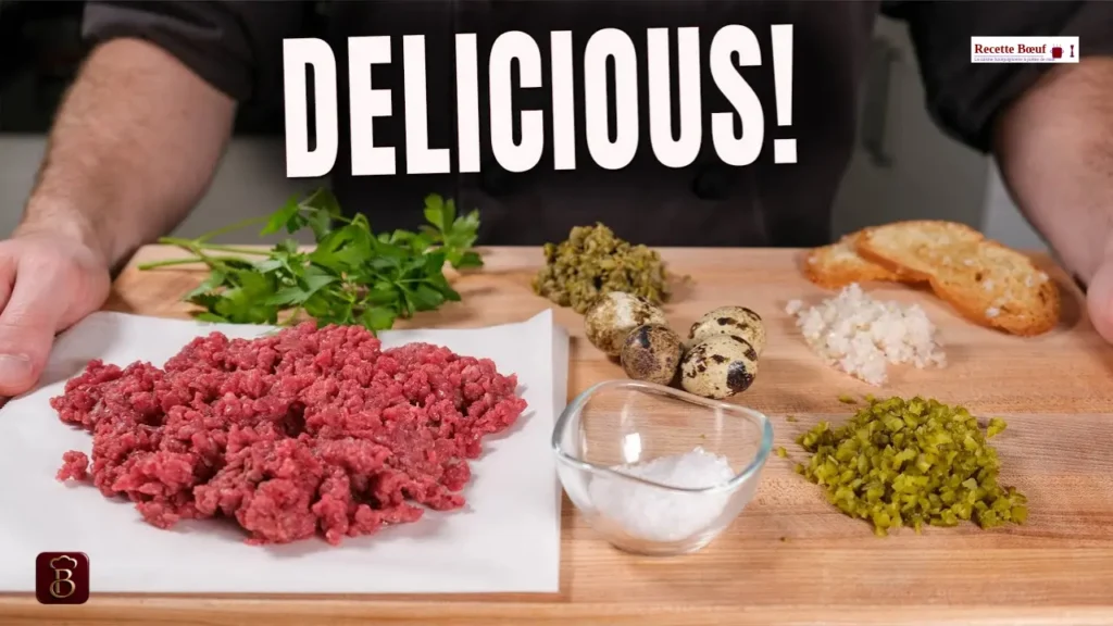 Tartare de Bœuf Classique au Couteau
