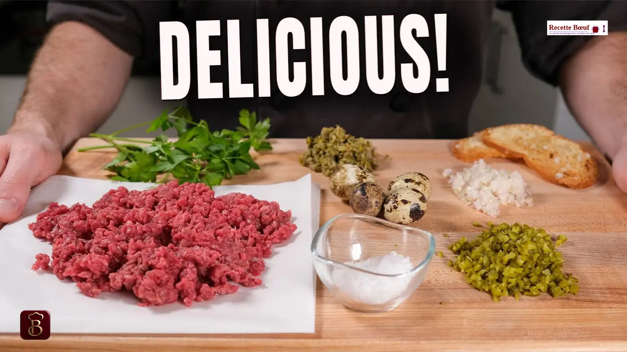 Tartare de Bœuf Classique au Couteau