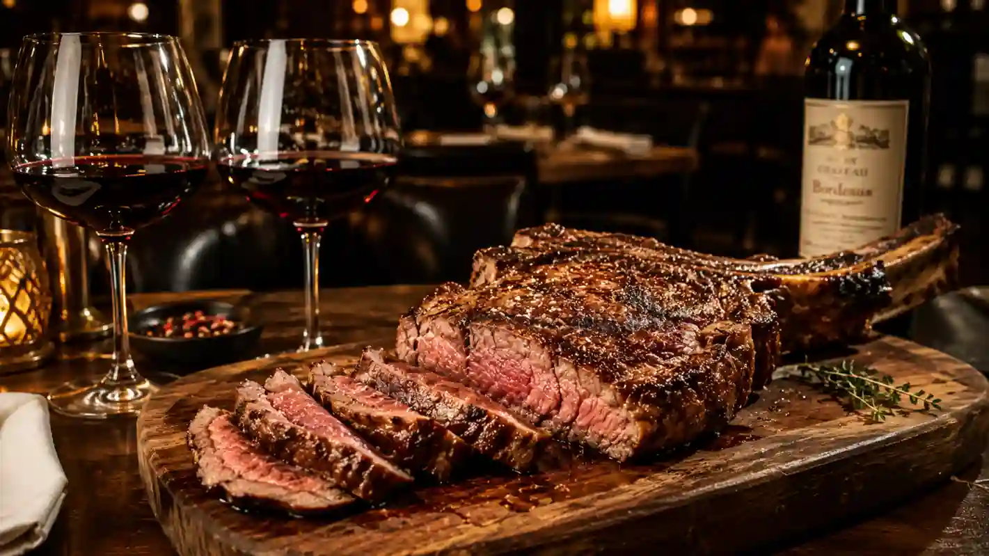 Quel Vin Servir avec une Côte de Bœuf